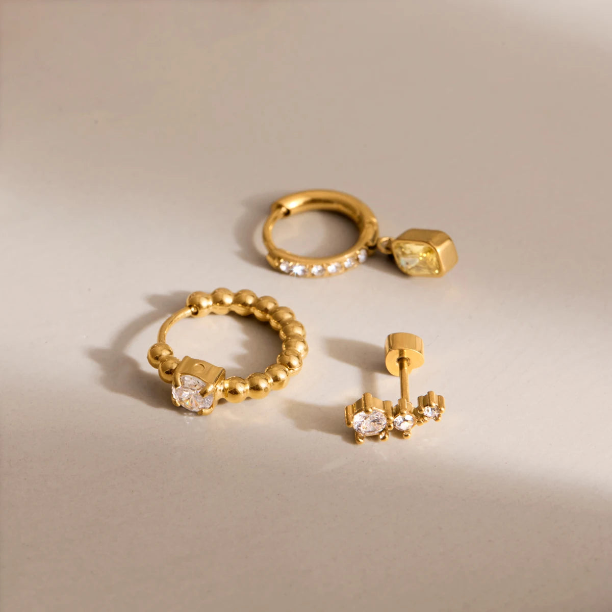 Canary Prism Earrings
