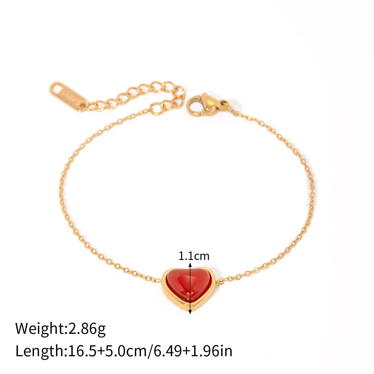 Red Agate Bracelet