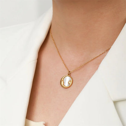 Natural White Shell Necklace