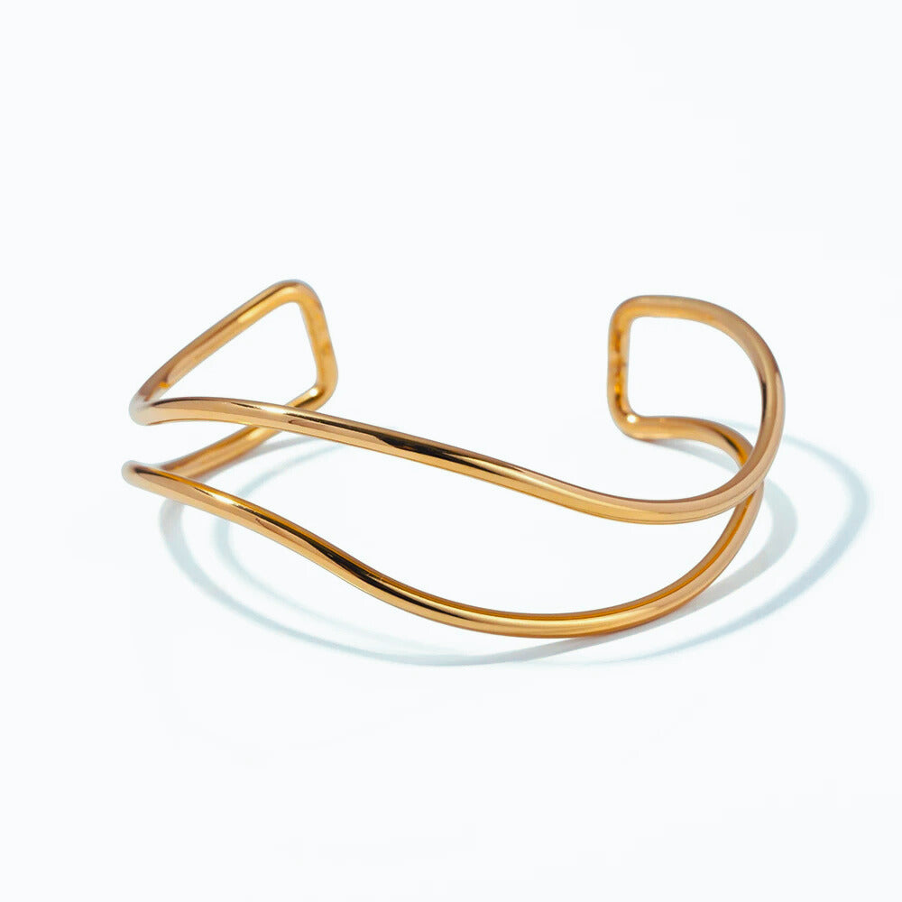 Wave Open Bracelet