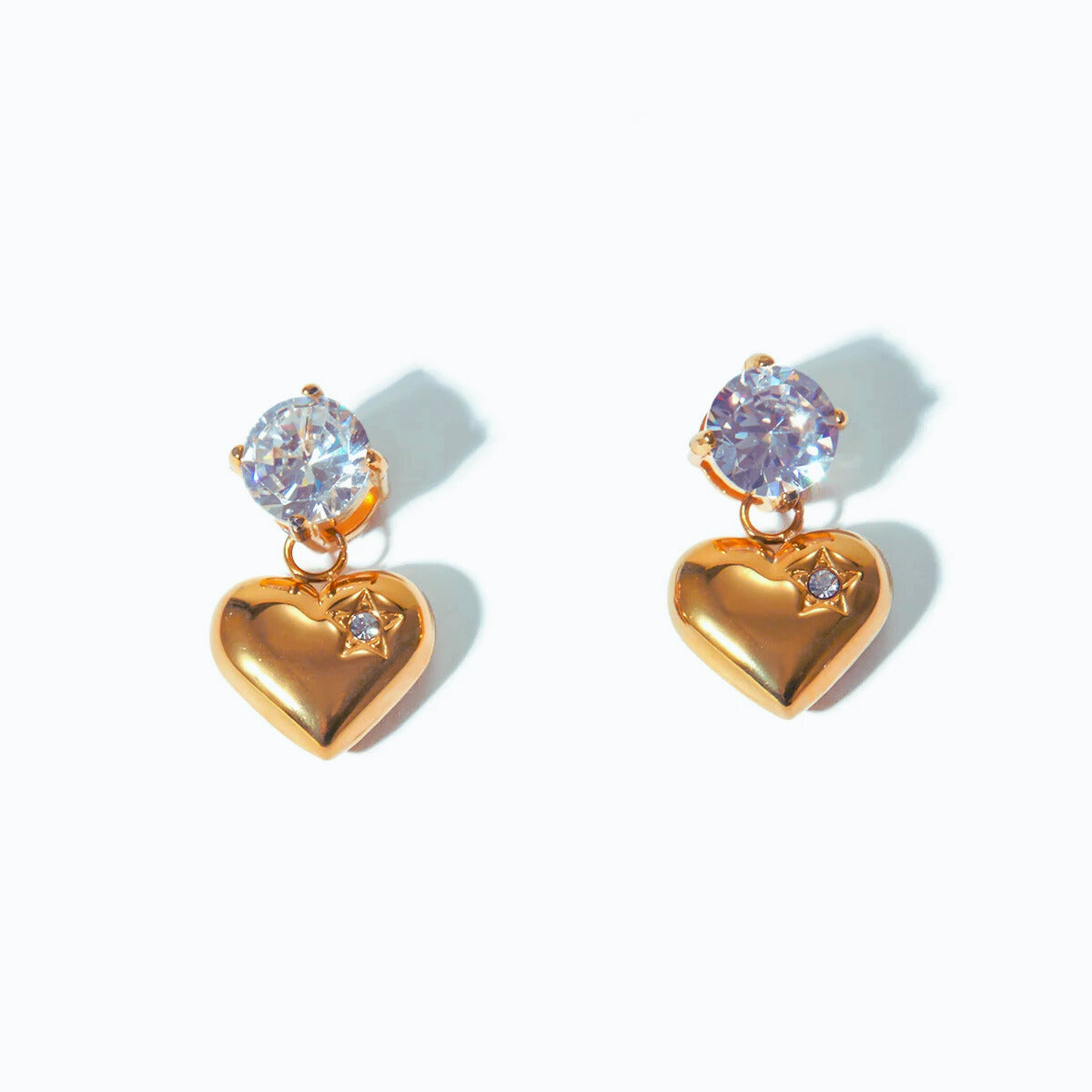 Heart Dangle Earring